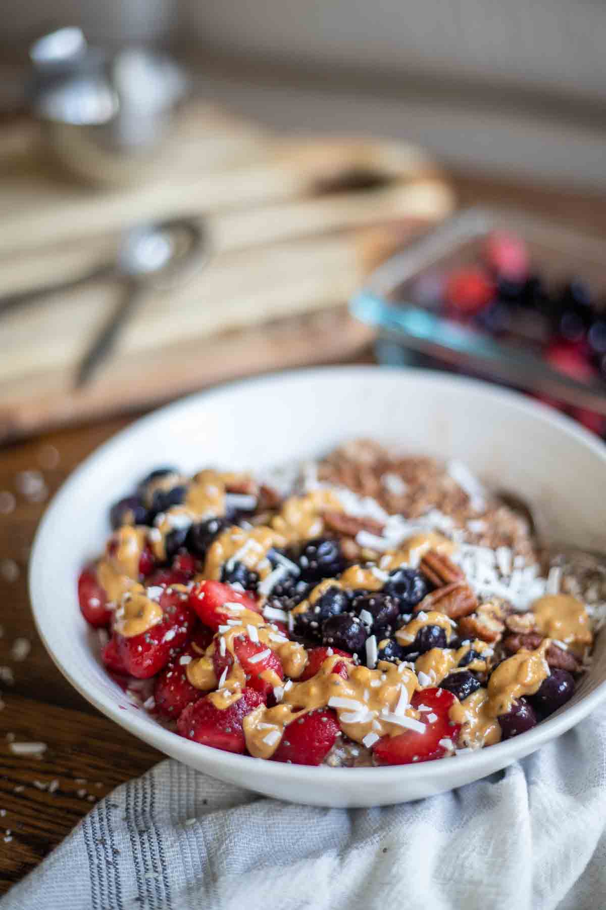 Overnight Steel Cut Oats The Healthy Shift