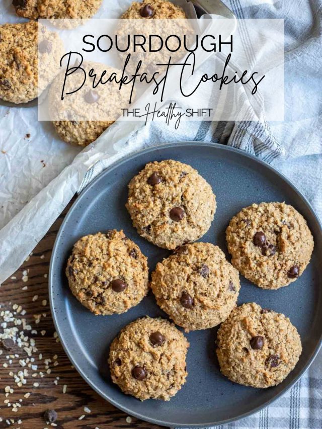 Sourdough  Oatmeal “Breakfast” Cookies