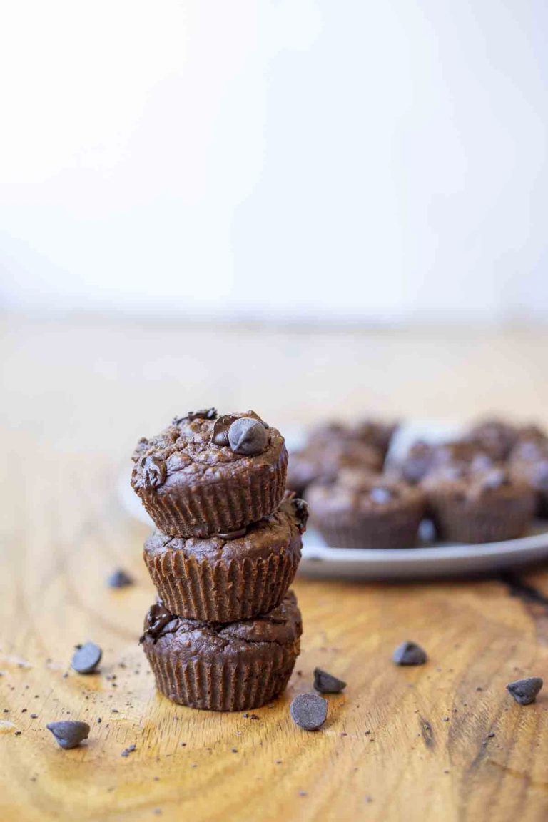 Healthy Gluten Free Chocolate Muffins